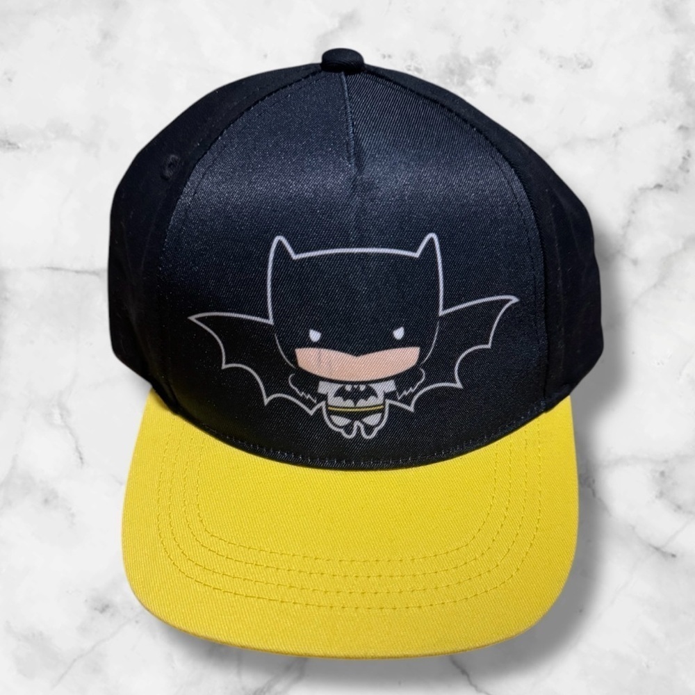 Free 🆕Toddlers Batman Hat - Black and Yellow - Picture 2 of 10